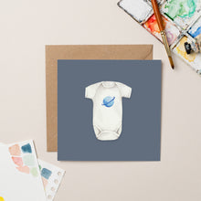 Load image into Gallery viewer, Planet Baby Grow card - lil wabbit