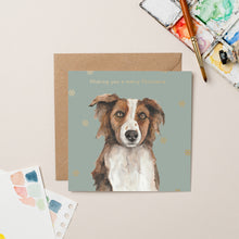Load image into Gallery viewer, StreetVet Precious Christmas card with Gold Foil - lil wabbit