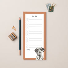 Load image into Gallery viewer, Dalmatian To Do List Pad
