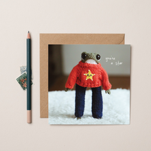 Load image into Gallery viewer, You're A Star Heknitt x lil wabbit card