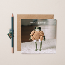 Load image into Gallery viewer, Season's Greetings Heknitt x lil wabbit card