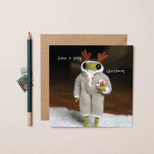 Load image into Gallery viewer, Cosy Christmas Heknitt x lil wabbit card