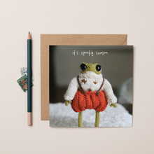 Load image into Gallery viewer, Spooky Season Heknitt x lil wabbit card