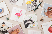 Load image into Gallery viewer, Big Bear Hug card - Lil wabbit