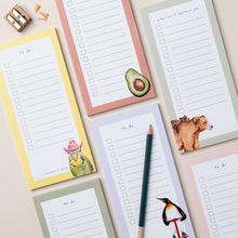 Load image into Gallery viewer, Four Pack of To Do List Pads - lil wabbit
