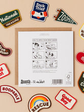 Load image into Gallery viewer, Good Boy Iron-On Patch Scout's Honour card