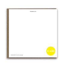 Load image into Gallery viewer, Meerkat 5th Birthday Balloon card - lil wabbit