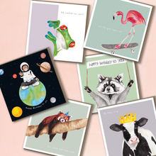 Load image into Gallery viewer, The Bold Birthday 6 card bundle - lil wabbit