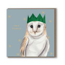 Load image into Gallery viewer, Gold Foil Bird 8 Card Christmas Bundle - lil wabbit
