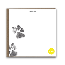 Load image into Gallery viewer, Dog Dad Father's Day card - lil wabbit