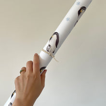 Load image into Gallery viewer, Penguin Wrapping Paper Sheet - lil wabbit