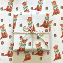 Load image into Gallery viewer, Fox Wrapping Paper Sheet - lil wabbit