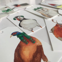 Load image into Gallery viewer, Christmas Birds Gift Tag Variety Pack - lil wabbit