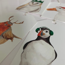 Load image into Gallery viewer, Christmas Birds Gift Tag Variety Pack - lil wabbit