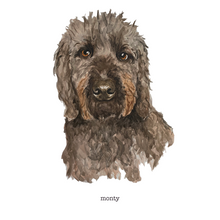 Load image into Gallery viewer, Watercolour Pet Portrait - lil wabbit