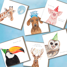 Load image into Gallery viewer, The Simple Birthday 6 card bundle - lil wabbit