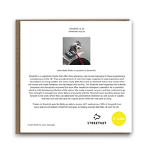Load image into Gallery viewer, StreetVet Bella Everyday card - lil wabbit