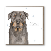 Load image into Gallery viewer, StreetVet Derek Christmas card - lil wabbit