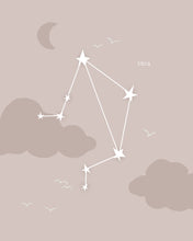 Load image into Gallery viewer, Libra Zodiac Print - lil wabbit