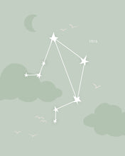 Load image into Gallery viewer, Libra Zodiac Print - lil wabbit