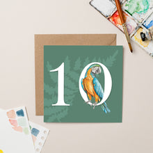 Load image into Gallery viewer, Parakeet Ten card
