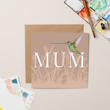 Load image into Gallery viewer, Hummingbird Mum card
