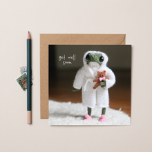 Load image into Gallery viewer, Get Well Soon Heknitt x lil wabbit card
