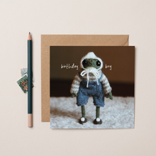 Load image into Gallery viewer, Birthday Boy Heknitt x lil wabbit card
