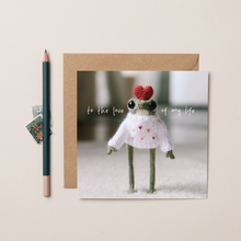 Load image into Gallery viewer, Love Of My Life Heknitt x lil wabbit card
