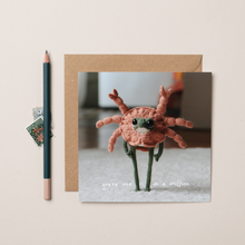 Load image into Gallery viewer, One In A Million Heknitt x lil wabbit card

