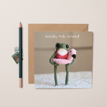 Load image into Gallery viewer, Birthday Mode Heknitt x lil wabbit card
