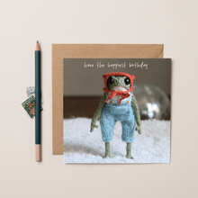 Load image into Gallery viewer, Happiest Birthday Heknitt x lil wabbit card
