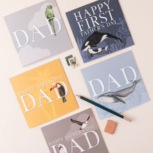 Load image into Gallery viewer, Toucan Happy Birthday Dad card
