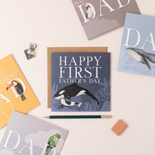 Load image into Gallery viewer, Orca First Father&#39;s Day card
