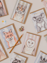 Load image into Gallery viewer, Koala Birthday card with Gold Foil
