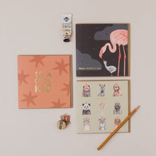Load image into Gallery viewer, To A Cool Kid card with Gold Foil

