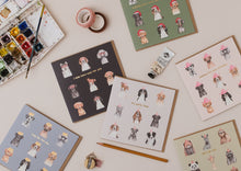 Load image into Gallery viewer, Only Eyes For You Dogs card with Gold Foil
