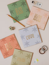 Load image into Gallery viewer, To The Best Dad card with Gold Foil
