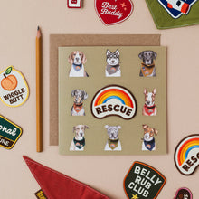 Load image into Gallery viewer, Rescue Iron-On Patch Scout's Honour card
