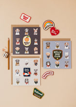 Load image into Gallery viewer, Sock Thief Iron-On Patch Scout's Honour card
