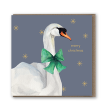 Load image into Gallery viewer, Gold Foil Bird 8 Card Christmas Bundle - lil wabbit
