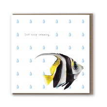 Load image into Gallery viewer, The Best Gift (Tea Towel &amp; card) - lil wabbit
