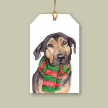 Load image into Gallery viewer, StreetVet Saba - Christmas Gift Tag - lil wabbit
