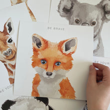 Load image into Gallery viewer, Deer Nursery Print - lil wabbit
