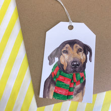 Load image into Gallery viewer, StreetVet Saba - Christmas Gift Tag - lil wabbit
