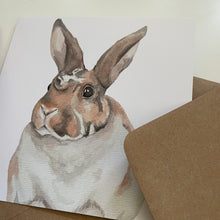 Load image into Gallery viewer, StreetVet Pickle Everyday card - lil wabbit
