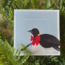 Load image into Gallery viewer, Penguin Christmas card - lil wabbit
