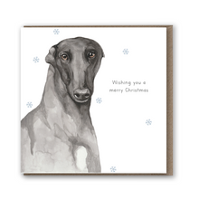 Load image into Gallery viewer, StreetVet Freddie Christmas card - lil wabbit
